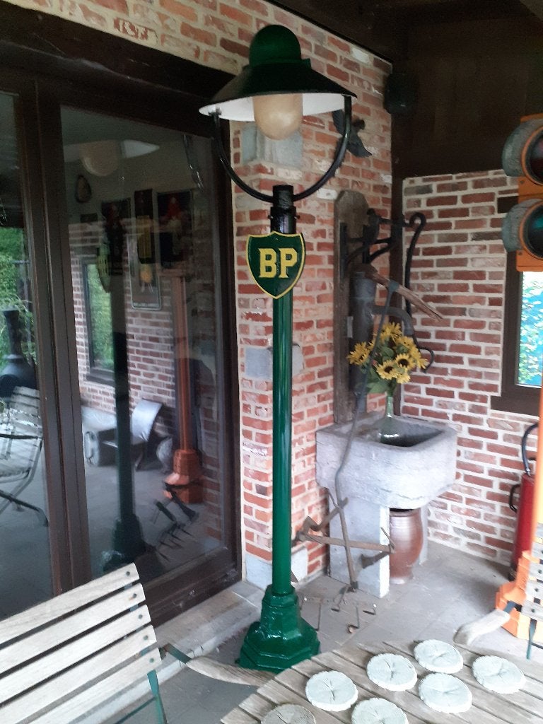 lantaarn voor benzinepomp eiland, Verzamelen, Ophalen, Gebruikt