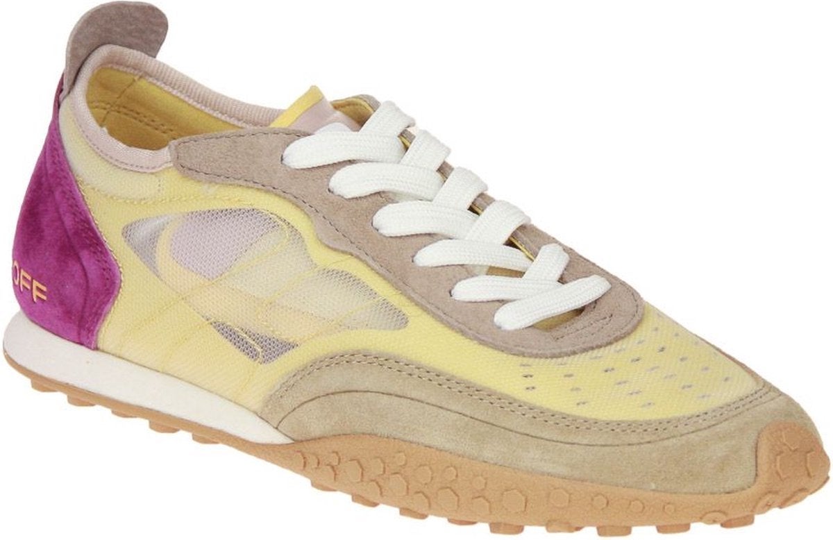 HOFF Sneakers Dames - Suède - Toucan - Geel - Maat 39, Kleding | Dames, Geel, Nieuw, Ophalen of Verzenden, Sneakers of Gympen