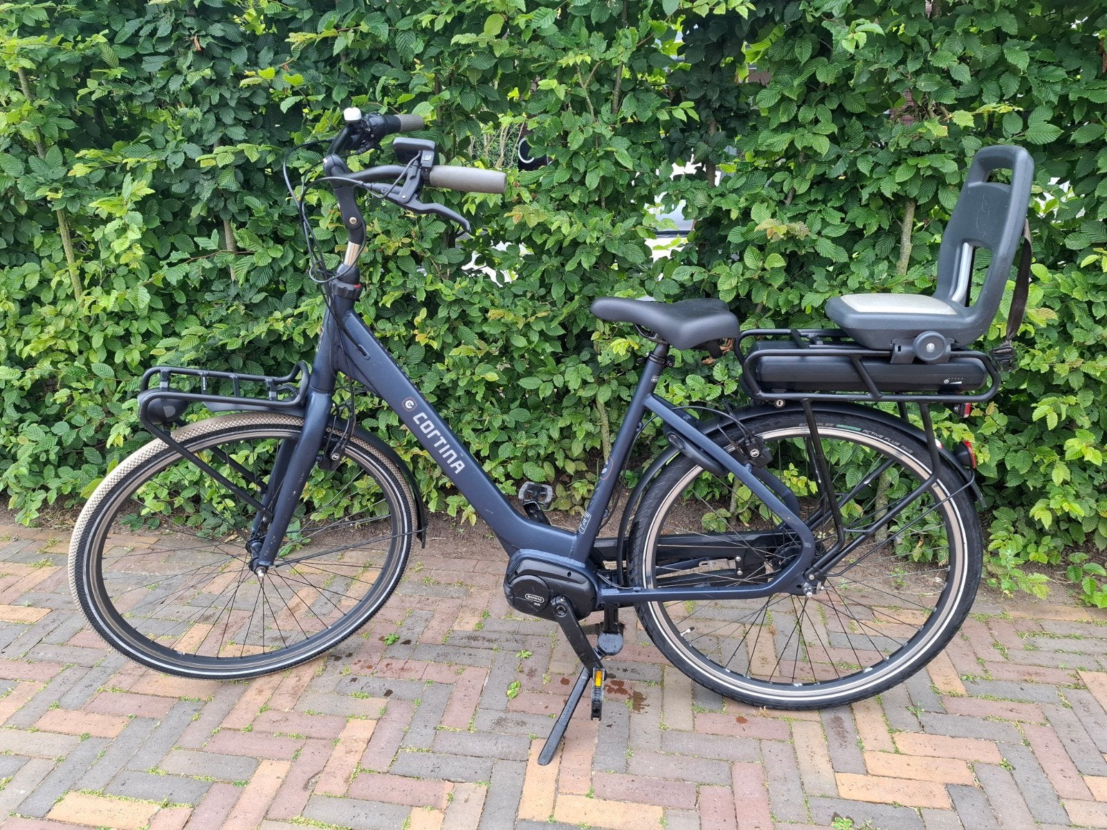 Elektrische moederfiets fiets Cortina, Fietsen en Brommers, Fietsen | Dames | Moederfietsen, Ophalen, Gebruikt, Overige merken
