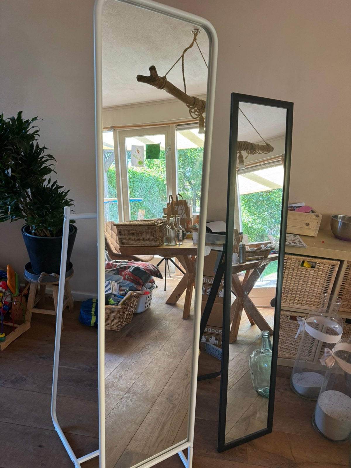 Passpiegels gebruikt voor bruiloft ikea, Ophalen, Minder dan 50 cm, Zo goed als nieuw, Minder dan 100 cm