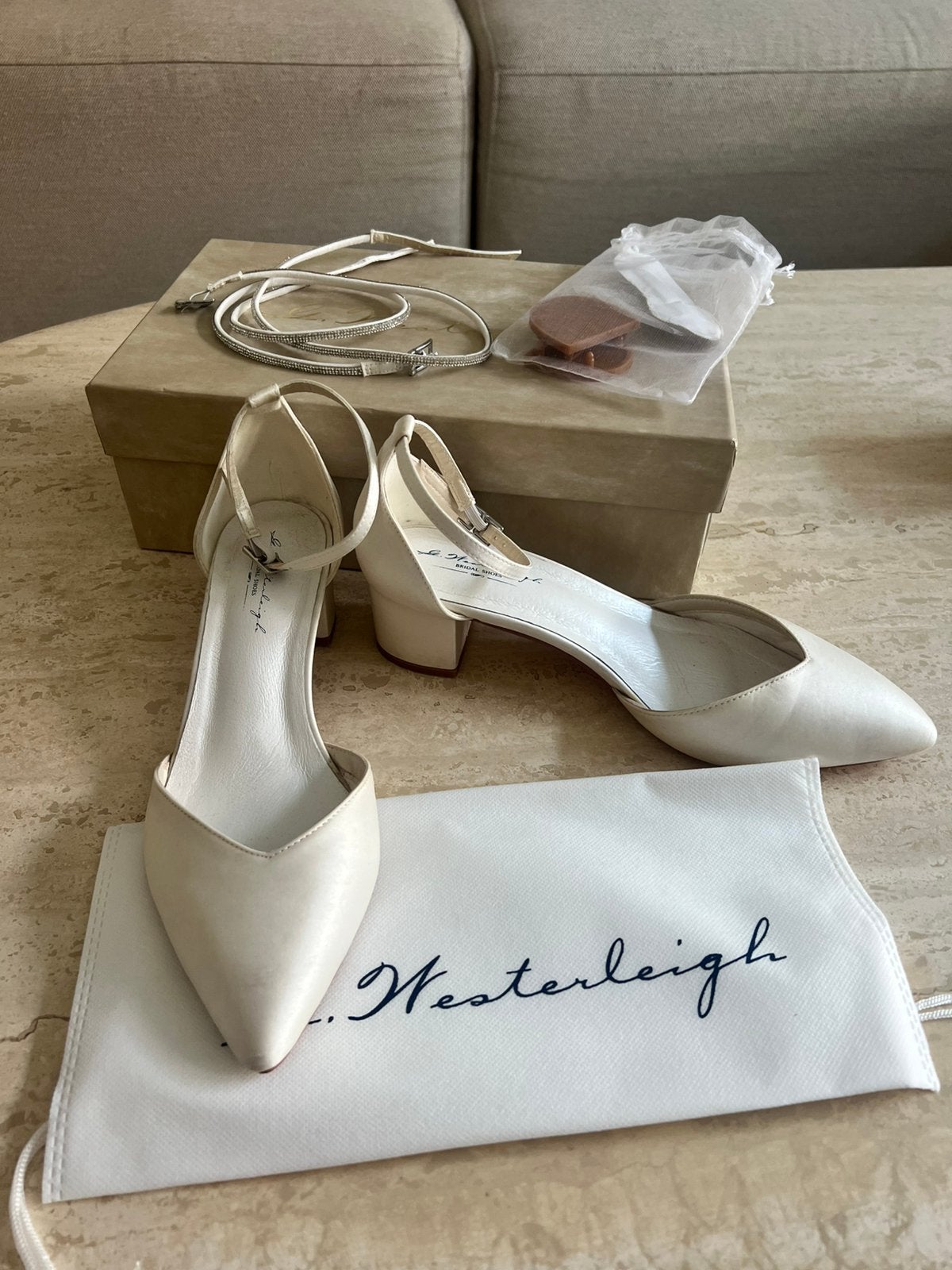 Trouwschoenen G Westerleigh Inez maat 39, Ophalen, Zo goed als nieuw, Accessoires