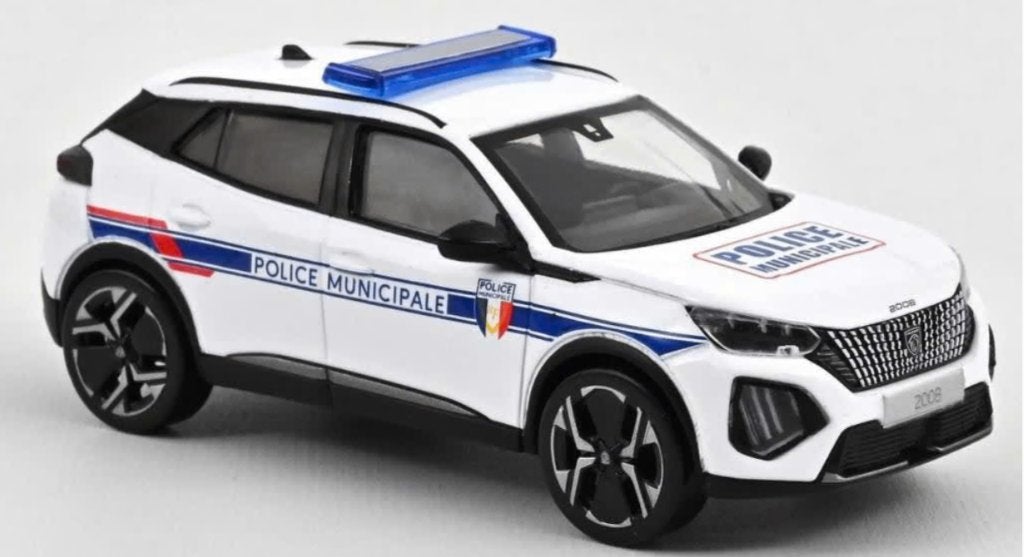 Peugeot 2008 2024 Police Municipale 1/43 NOREV ref: 472875, Verzenden, Nieuw, Auto, Norev