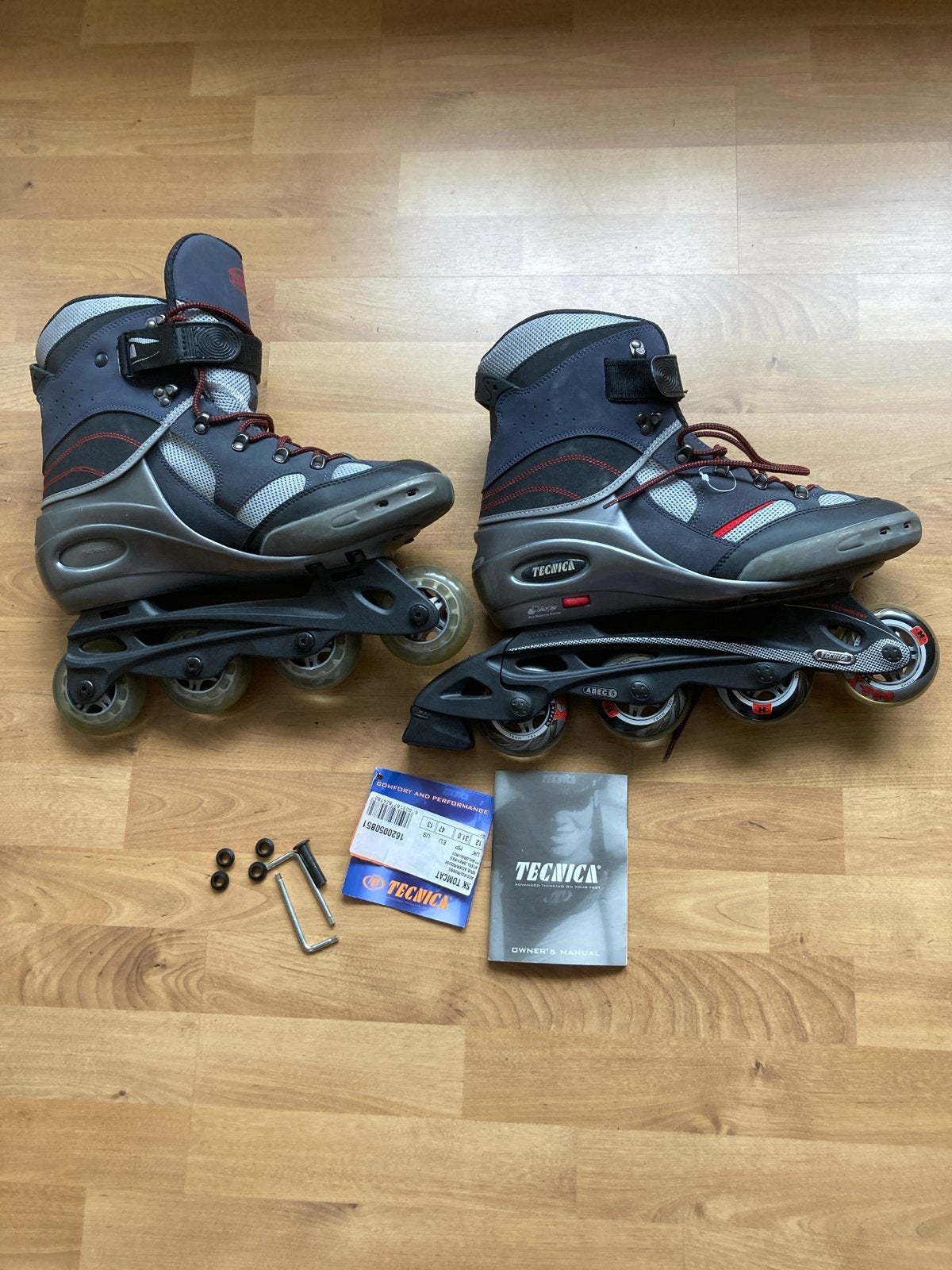 Tecnica Inline Skates Heren Maat 47 - Zo goed als nieuw, Heren, Zo goed als nieuw, Inline skates 4 wielen, Ophalen