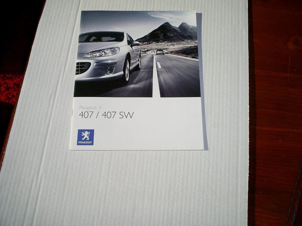 Peugeot 407 SW / 407 [ 7 / 2008 32 pag. ], Verzenden, Zo goed als nieuw, Peugeot