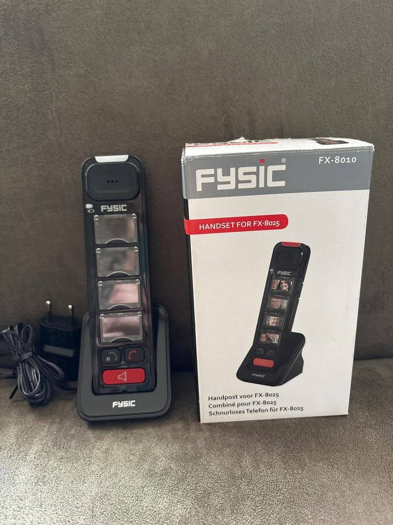 Fysic Handset FX-8010 met doos, Ophalen of Verzenden, Zo goed als nieuw, 1 handset
