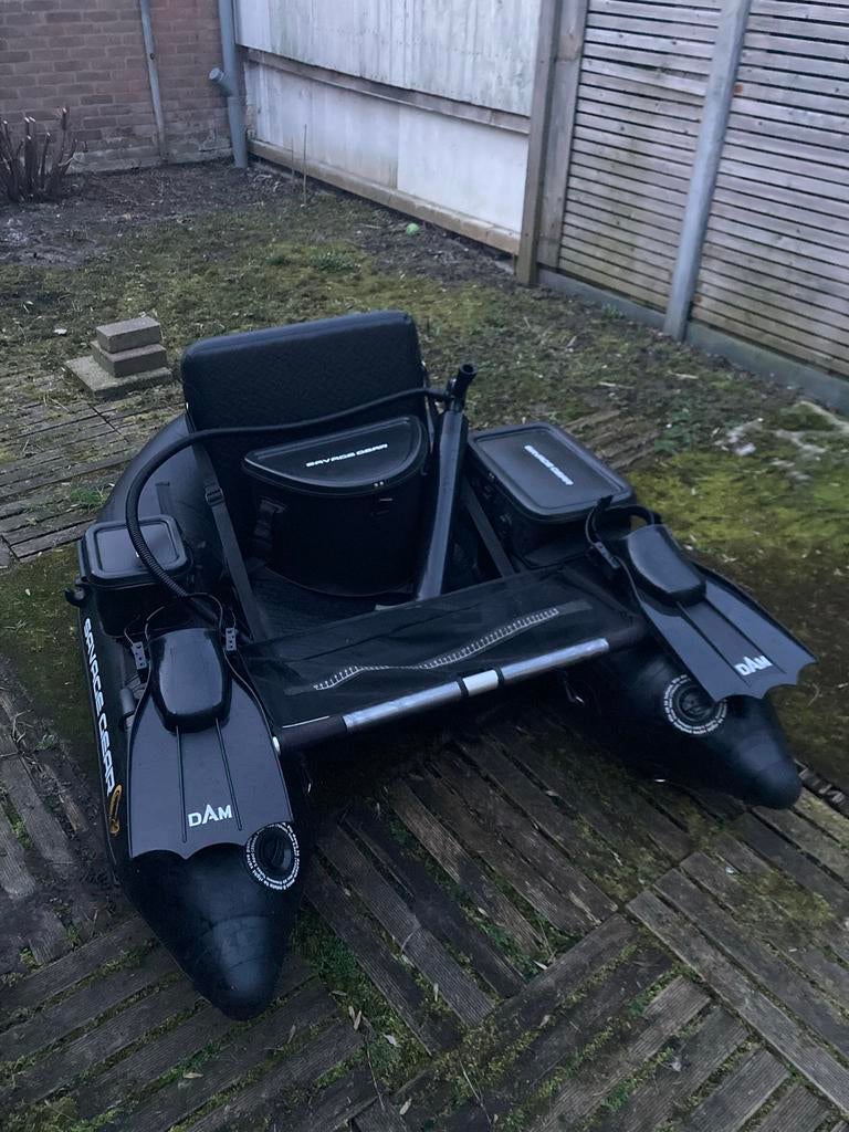 Savage Gear High Rider V2 Belly Boat (incl. vinnen), Ophalen, Zo goed als nieuw, Overige typen