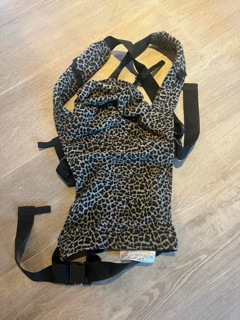 Bykay draagzak panterprint, Kinderen en Baby's, Babydragers en Draagdoeken, Overige merken, Buik of Rug, Ophalen of Verzenden