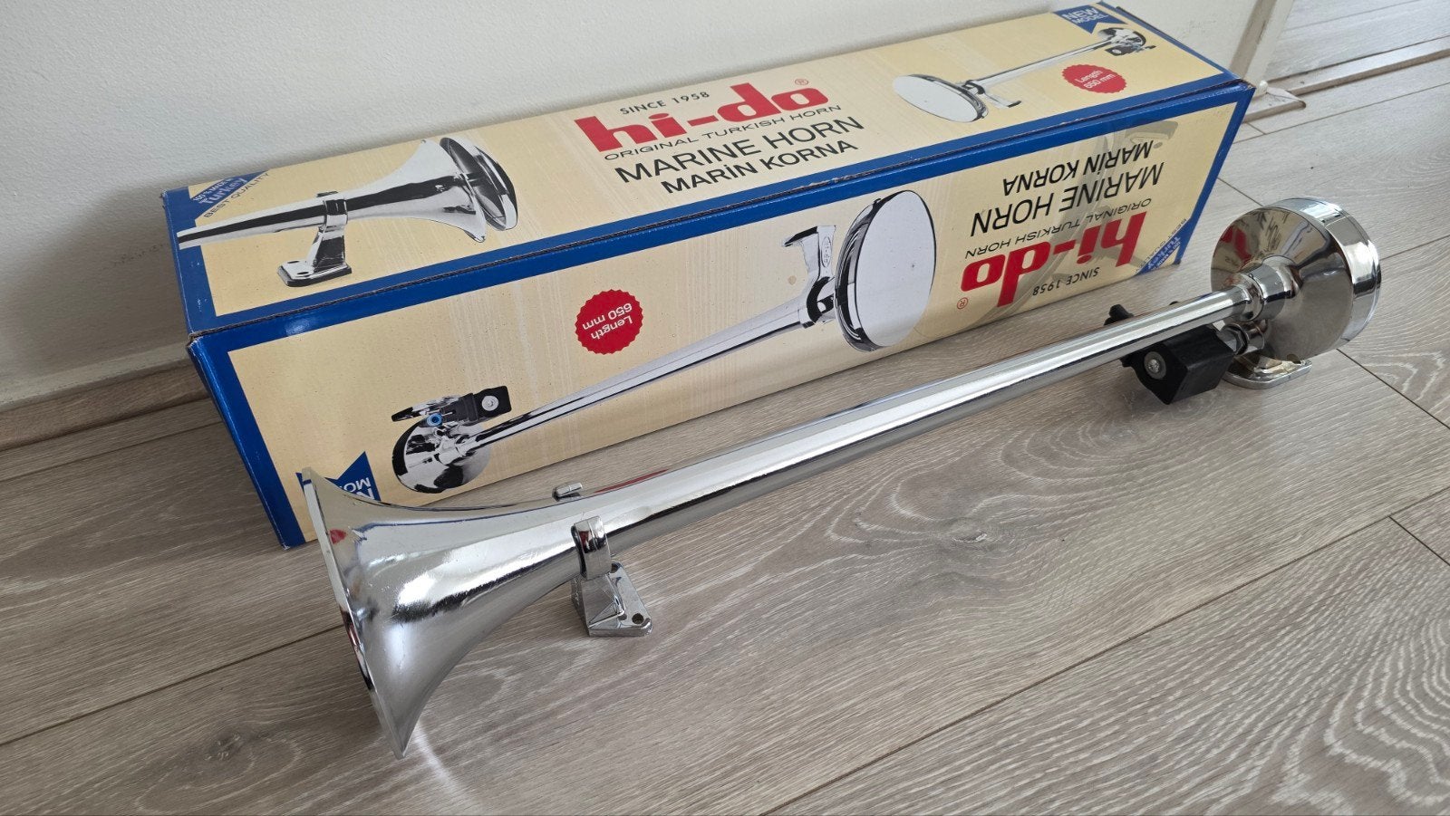 Hi-Do Marine horn Truck horn 65 cm NIEUW, Ophalen of Verzenden, Nieuw, Overige Auto-onderdelen