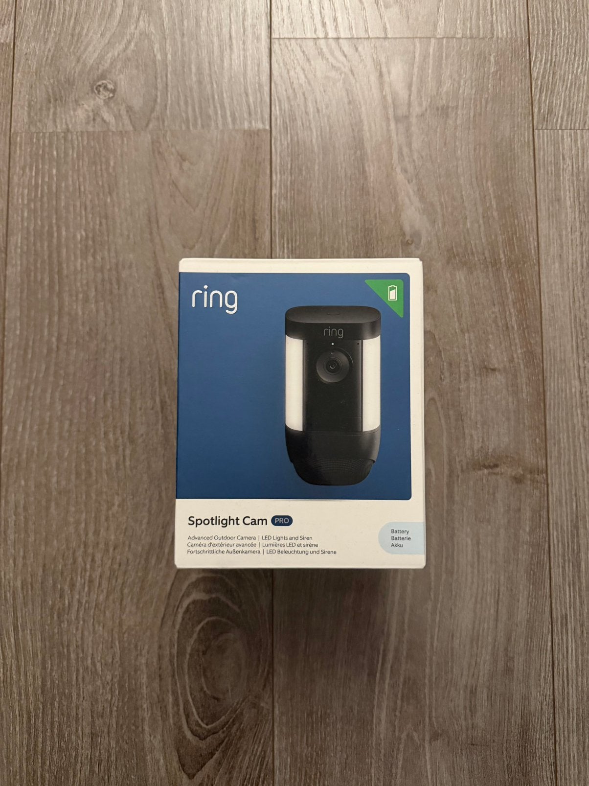 Ring Spotlight Cam Pro Battery | Draadloze buitencamera, Ring, Nieuw, Ophalen of Verzenden, Ring