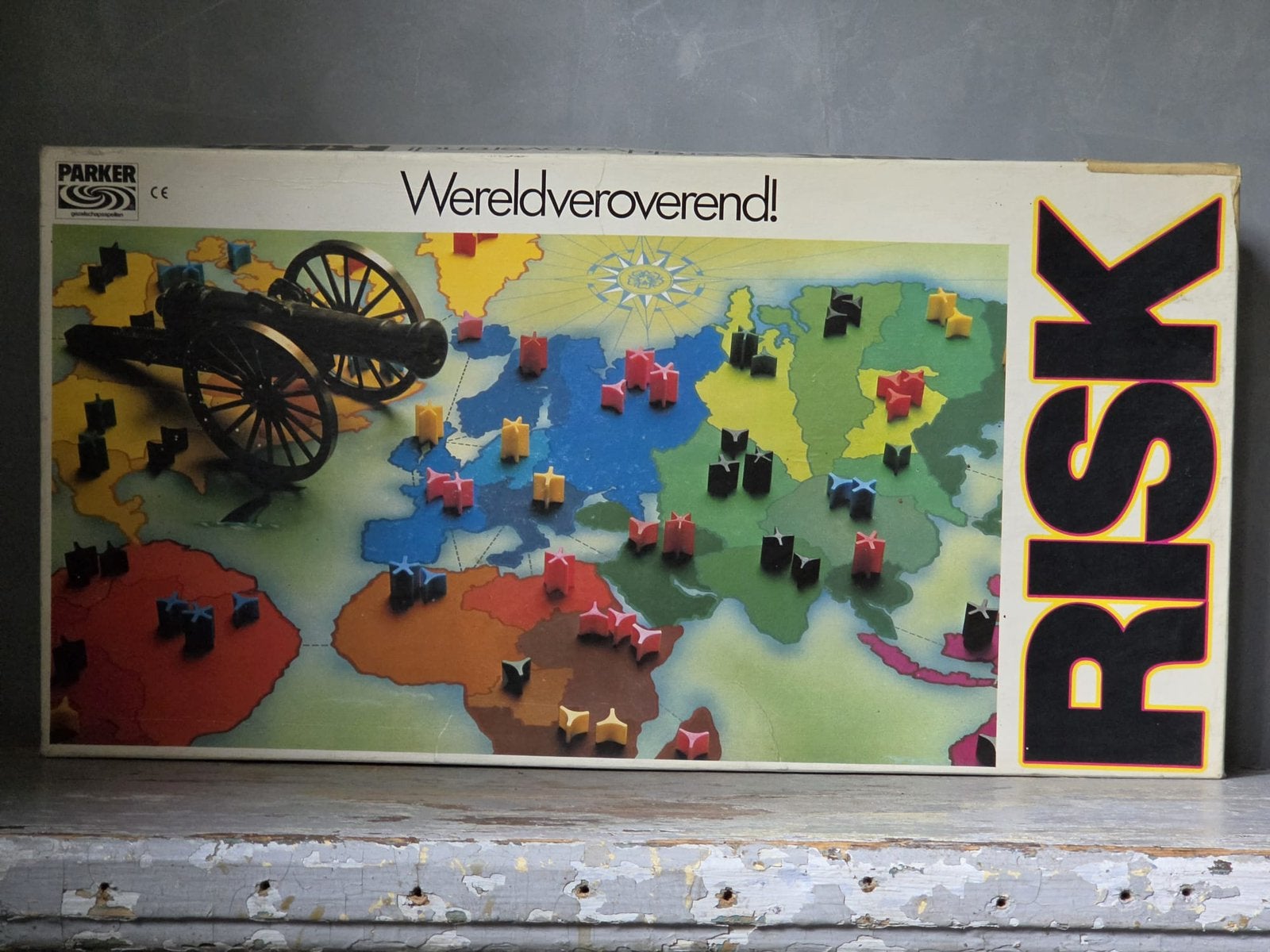 Parker Risk spel, Gebruikt, ., Ophalen of Verzenden, .