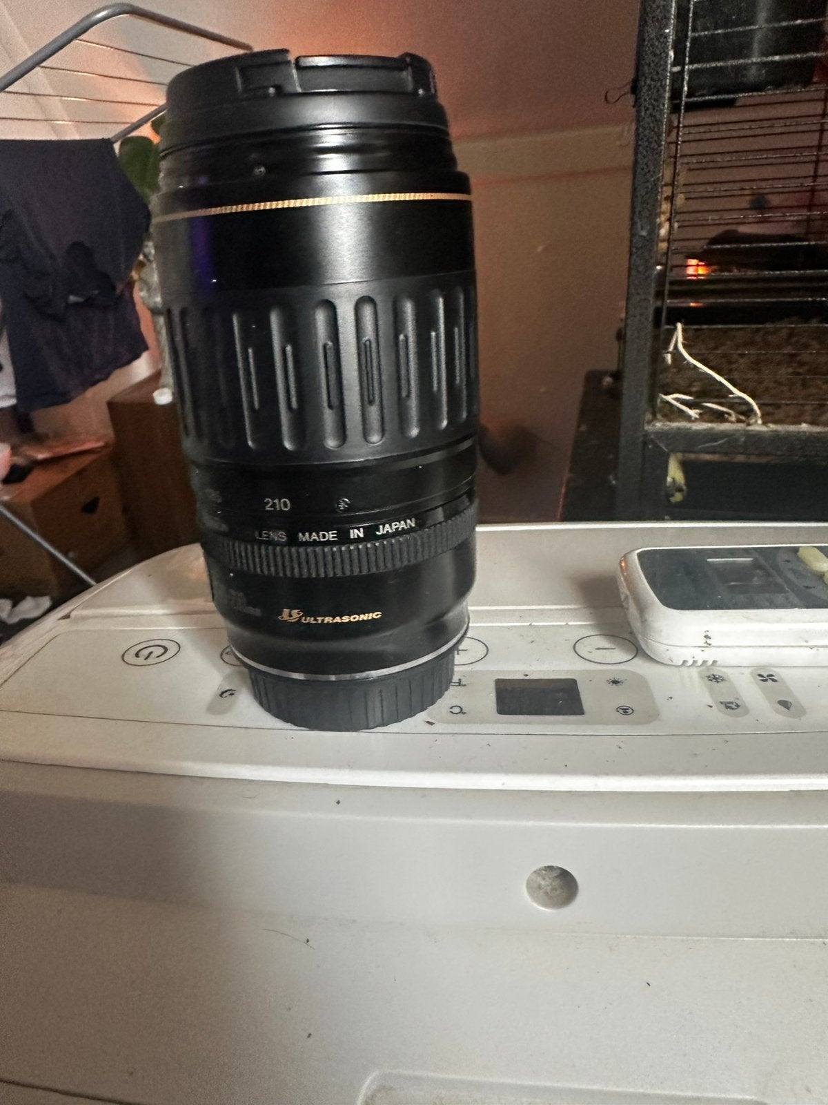 70-210 ef objectief, Audio, Tv en Foto, Fotografie | Lenzen en Objectieven, Ophalen, Zo goed als nieuw, Telelens
