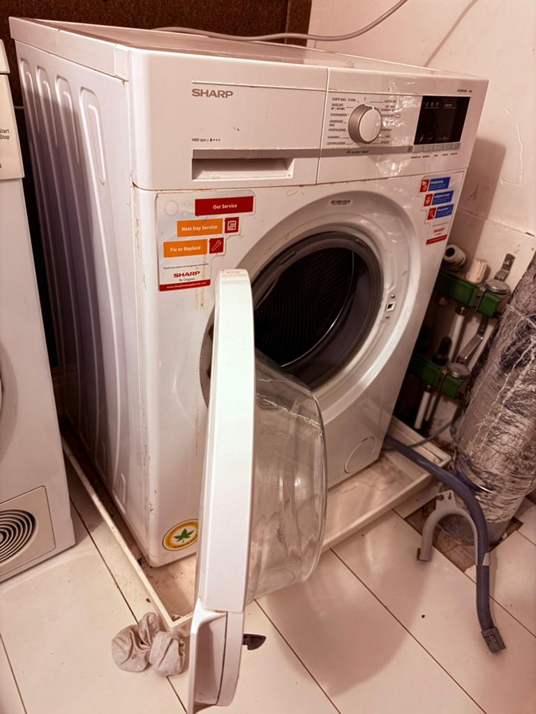Gratis wasmachine, Witgoed en Apparatuur, Wasmachines, Ophalen, 1200 tot 1600 toeren, 85 tot 90 cm