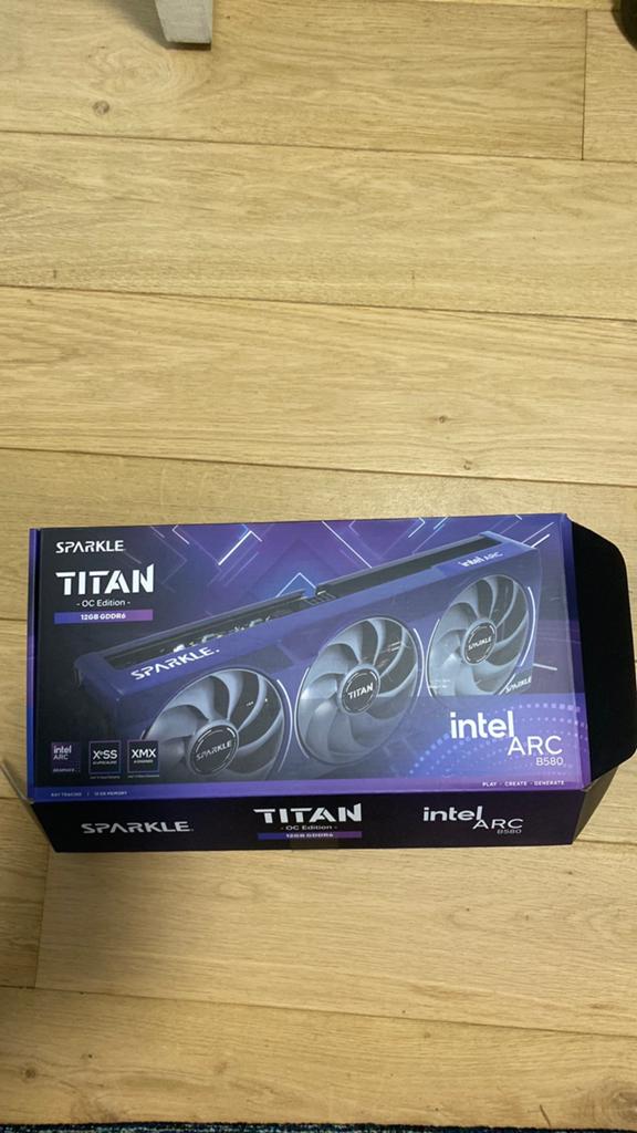 Sparkle Technology Intel Arc B580 TITAN OC, Ophalen, GDDR6, PCI