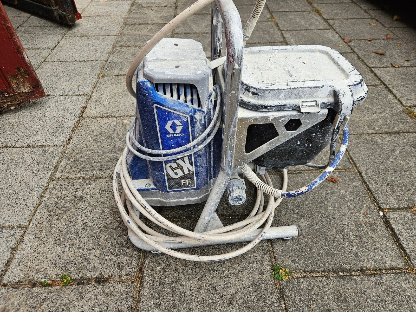 Graco GX FF Verfspuit - Gebruikt, Doe-het-zelf en Verbouw, Schildersmaterialen, Ophalen, Gebruikt