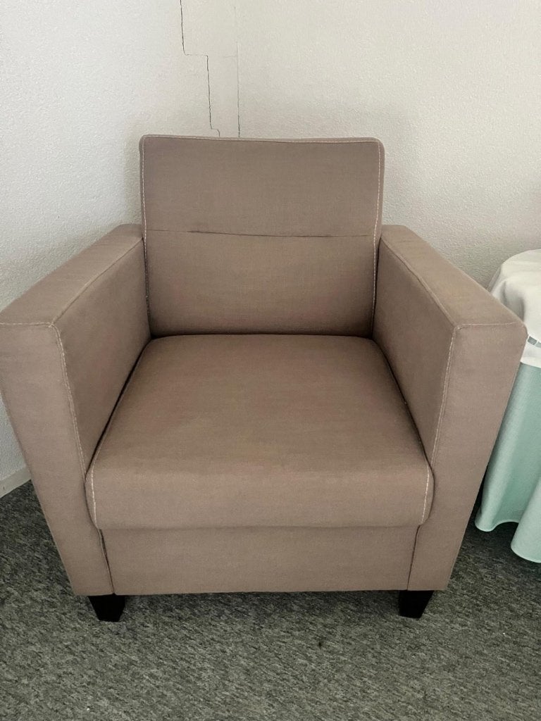 Fauteuil, Ophalen, Gebruikt, 75 tot 100 cm, Stof
