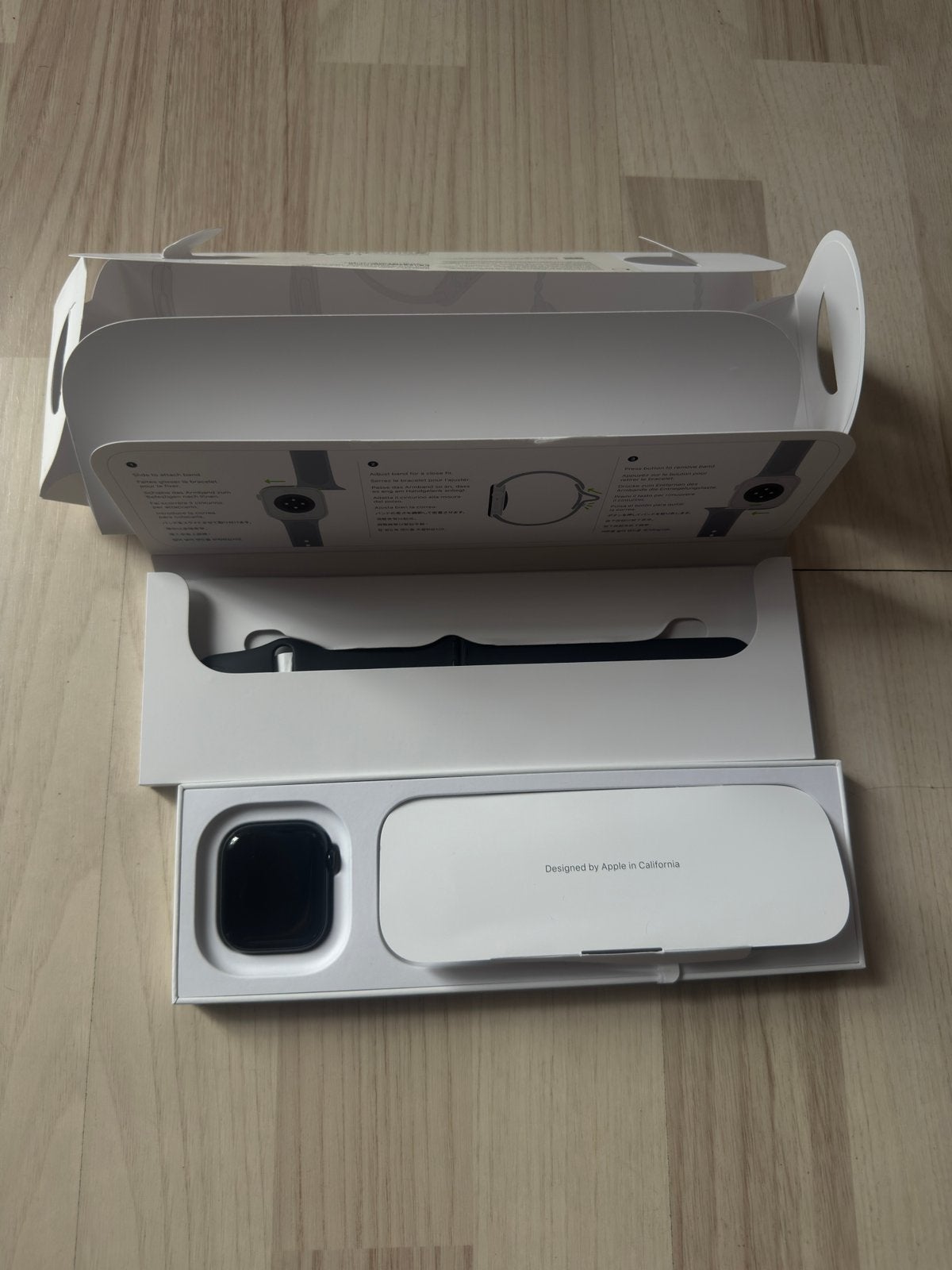 Apple Watch Series 10 42mm Zwart, Sieraden, Tassen en Uiterlijk, Smartwatches, Ophalen of Verzenden, Zo goed als nieuw, Zwart