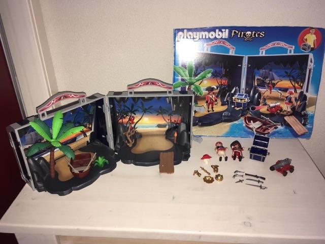 Te koop: playmobil 5947 meeneem piratenschatkist zgan!!!, Kinderen en Baby's, Speelgoed | Playmobil, Ophalen of Verzenden, Zo goed als nieuw