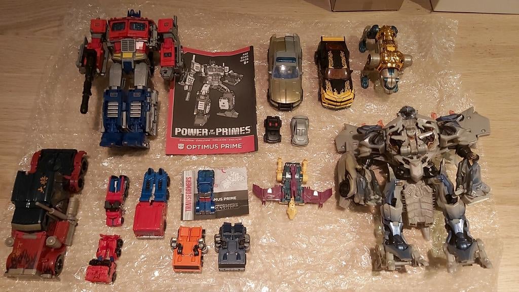 Transformers divers lotje, Verzamelen, Overige generaties, Ophalen of Verzenden, Gebruikt