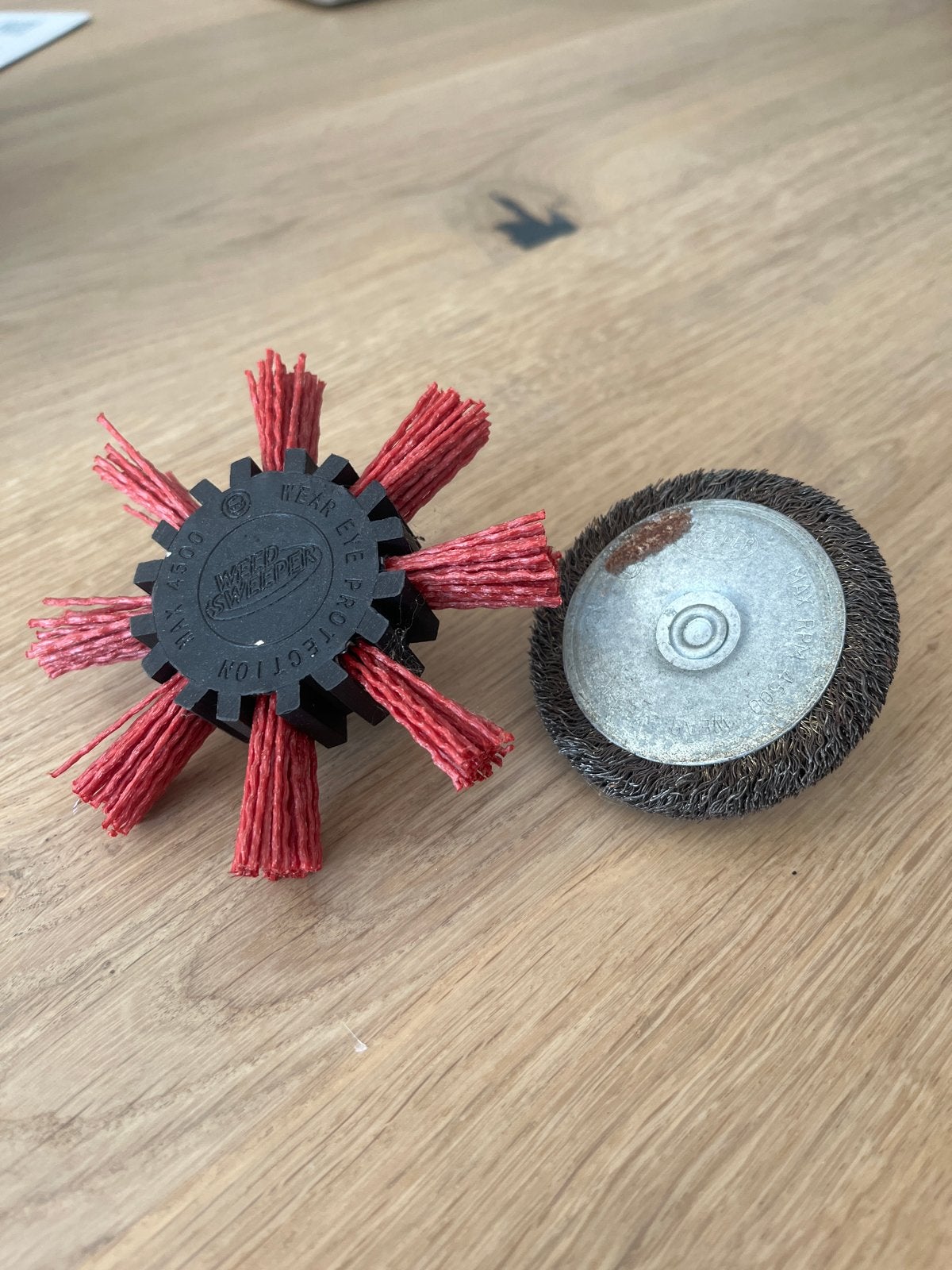 Onderdelen Kinzo Weed Sweeper - Onkruidborstels, Ophalen, Gebruikt, Overige soorten