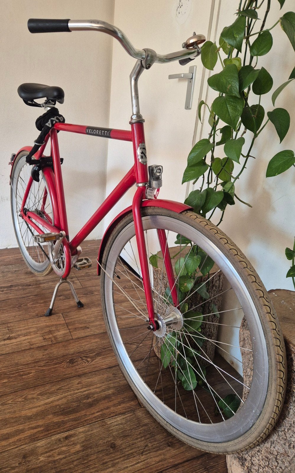 Lichtgewicht VELLORETI CAFÉRACER Herenfiets || 61 cm frame, Terugtraprem, Zo goed als nieuw, 61 tot 65 cm, Ophalen