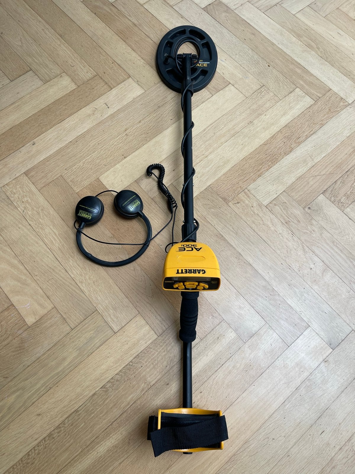 Garrett ACE 300i Metaaldetector met Hoofdtelefoon, Garrett, Gebruikt, Ophalen of Verzenden, 30 cm of minder