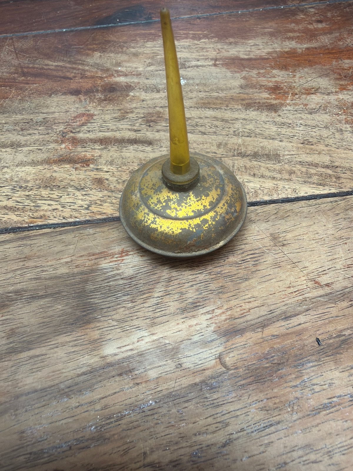 Vintage Oliespuit - Decoratief en Authentiek, Ophalen of Verzenden