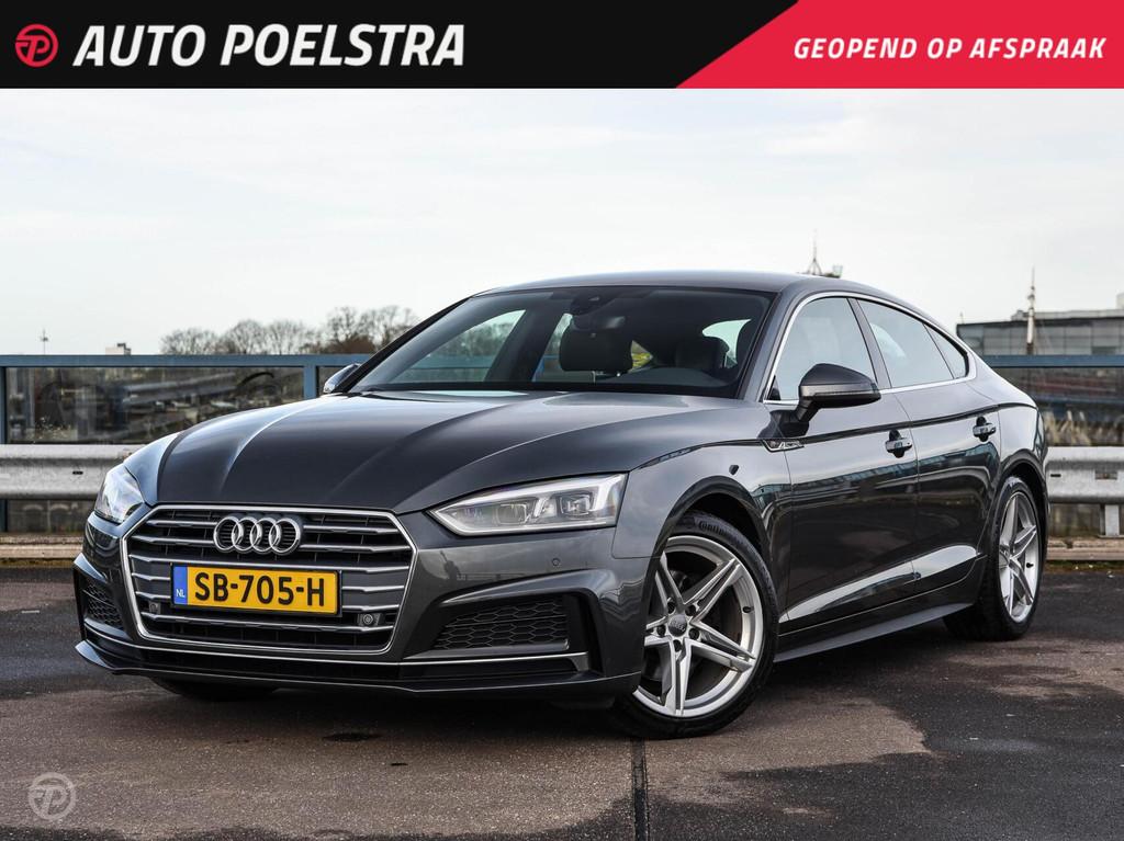 Audi A5 Sportback 1.4 TFSI Sport S-line Edition Virtual Cock, Gebruikt, 4 cilinders, 150 pk, Leder en Stof