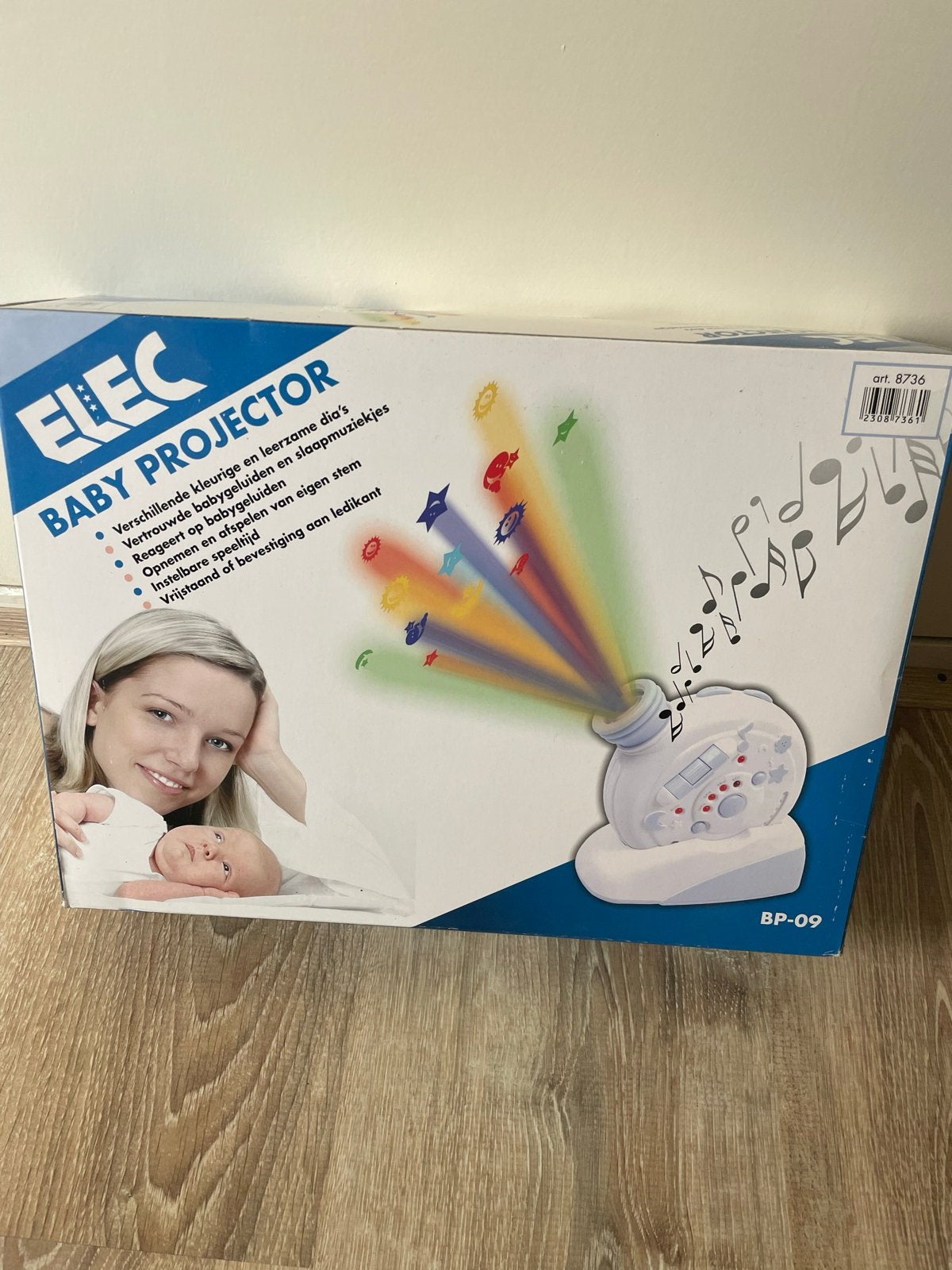 ELEC Baby Projector met geluid en licht, Ophalen, Nieuw, Overige typen, Met licht