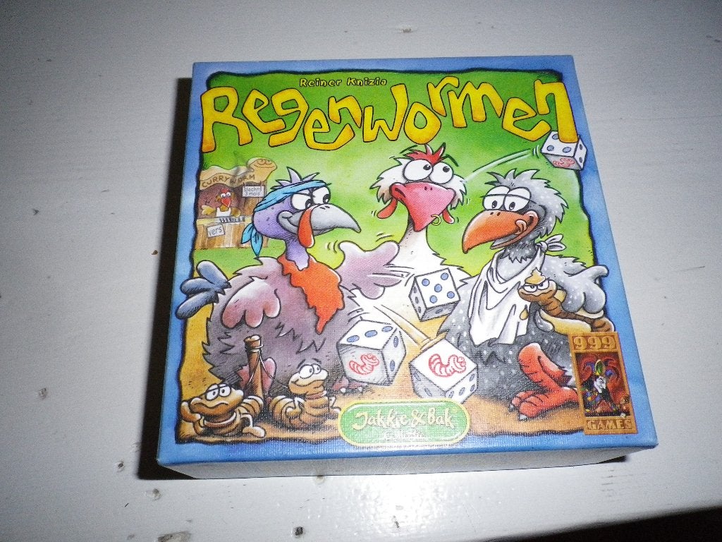Regenwormen 999 spel, Ophalen, Zo goed als nieuw, 999 Games