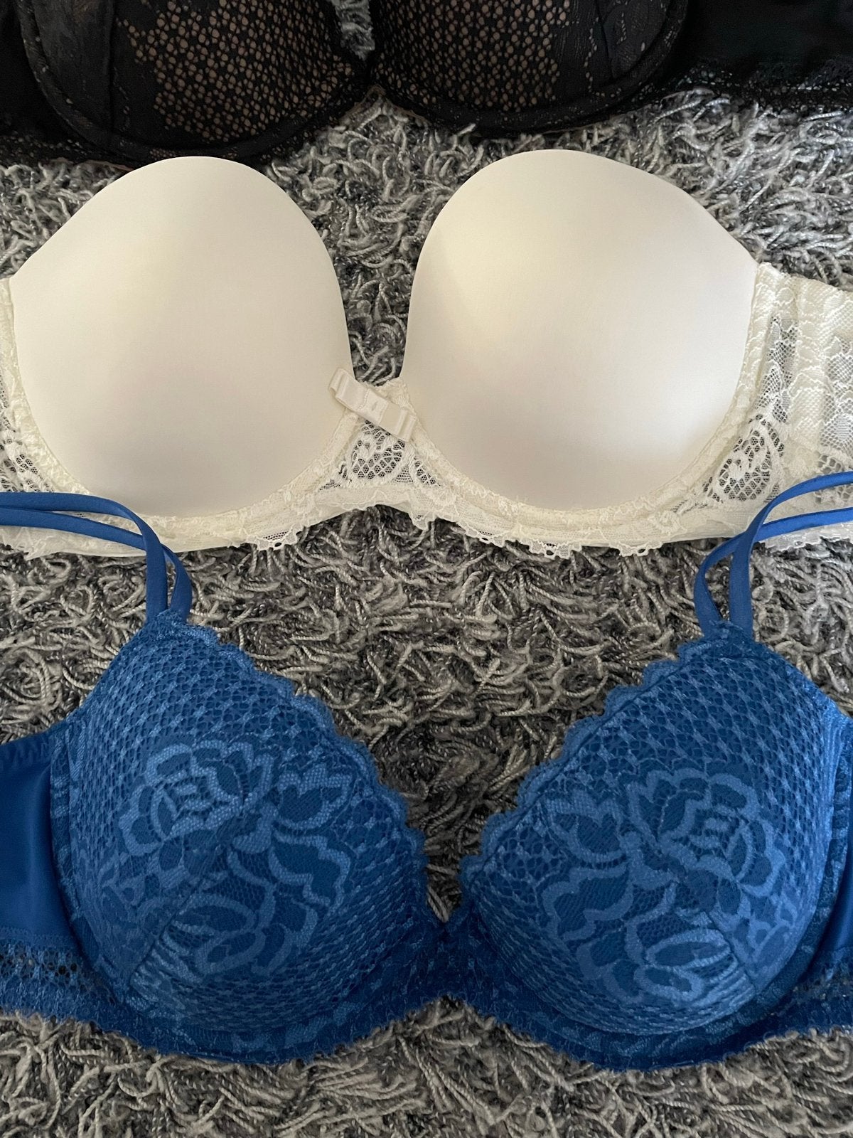 Simone perele kanten bh’s 75 d, Ophalen of Verzenden, Blauw, BH