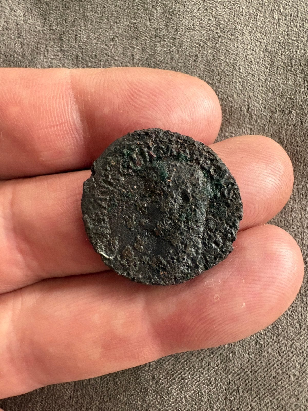 As Caligula RIC38, Romeinse munt, bodemvondst, Ophalen of Verzenden, Overige landen