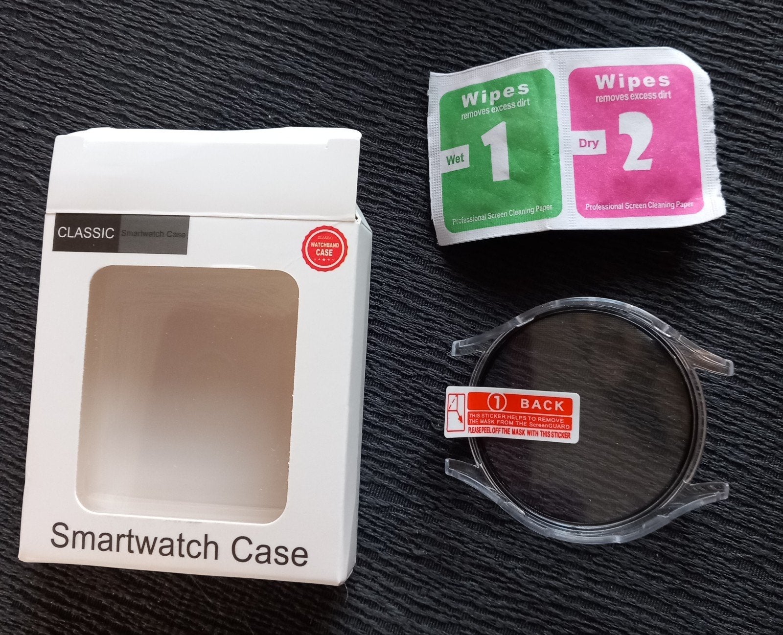 Samsung smartwatch case 44mm, Ophalen of Verzenden, Nieuw, Zwart, Android