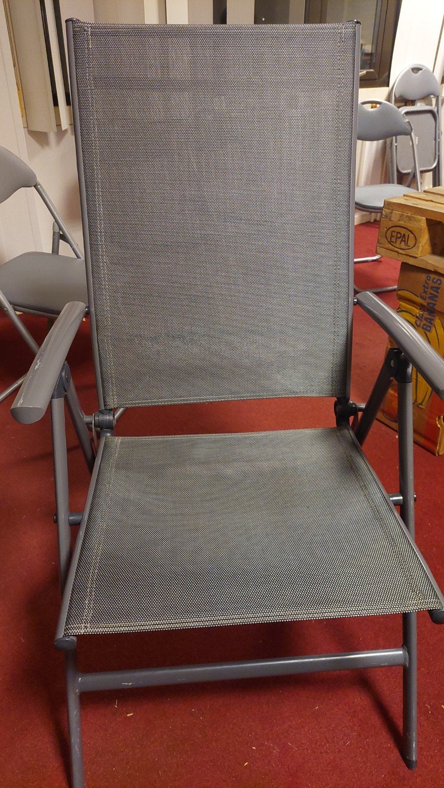 4 inklapbare tuinstoelen, Ophalen of Verzenden