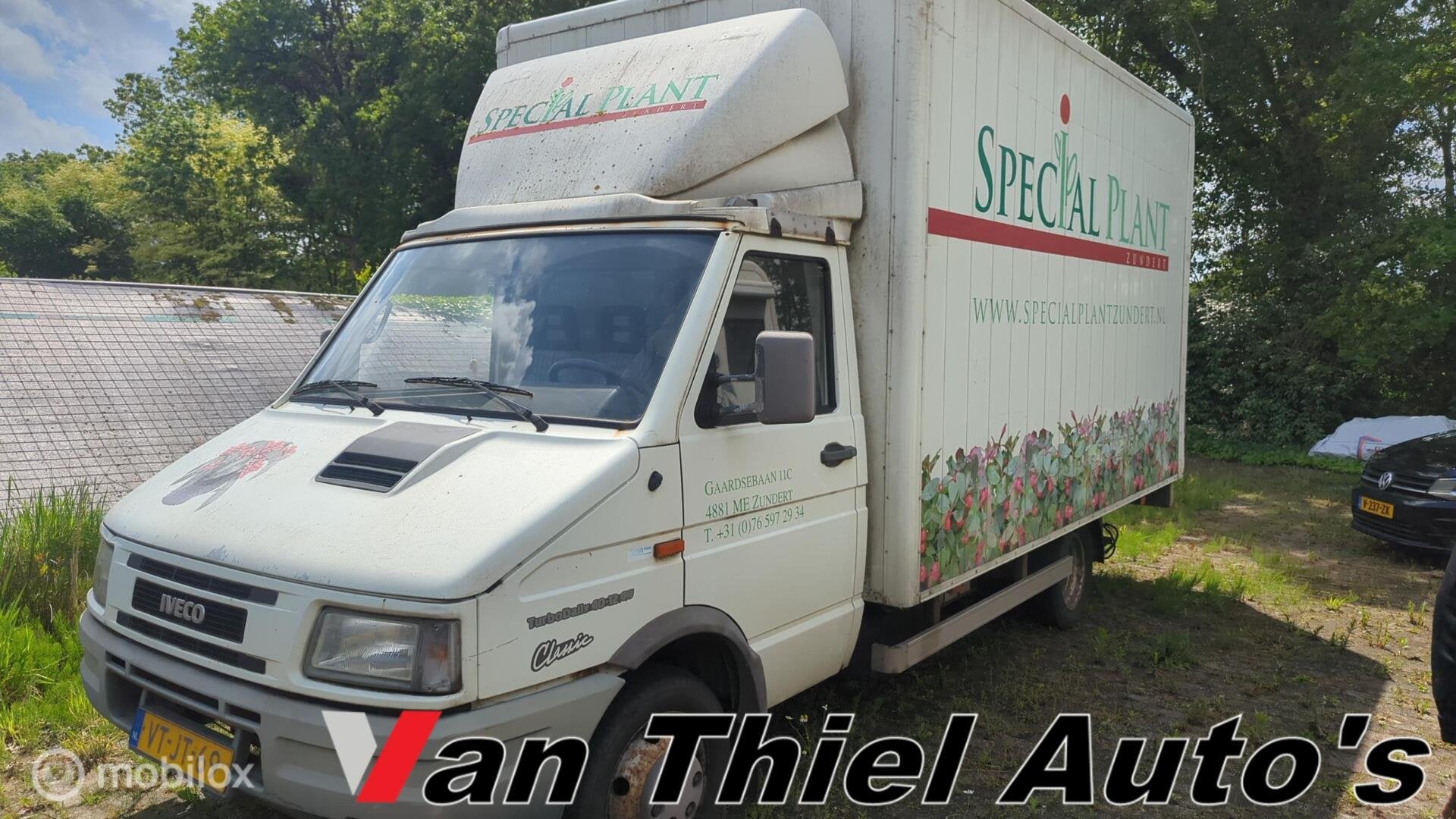 Iveco Daily 35.12S-360 Paravan laadklep, Auto's, Euro 2, Achterwielaandrijving, Gebruikt, 122 pk