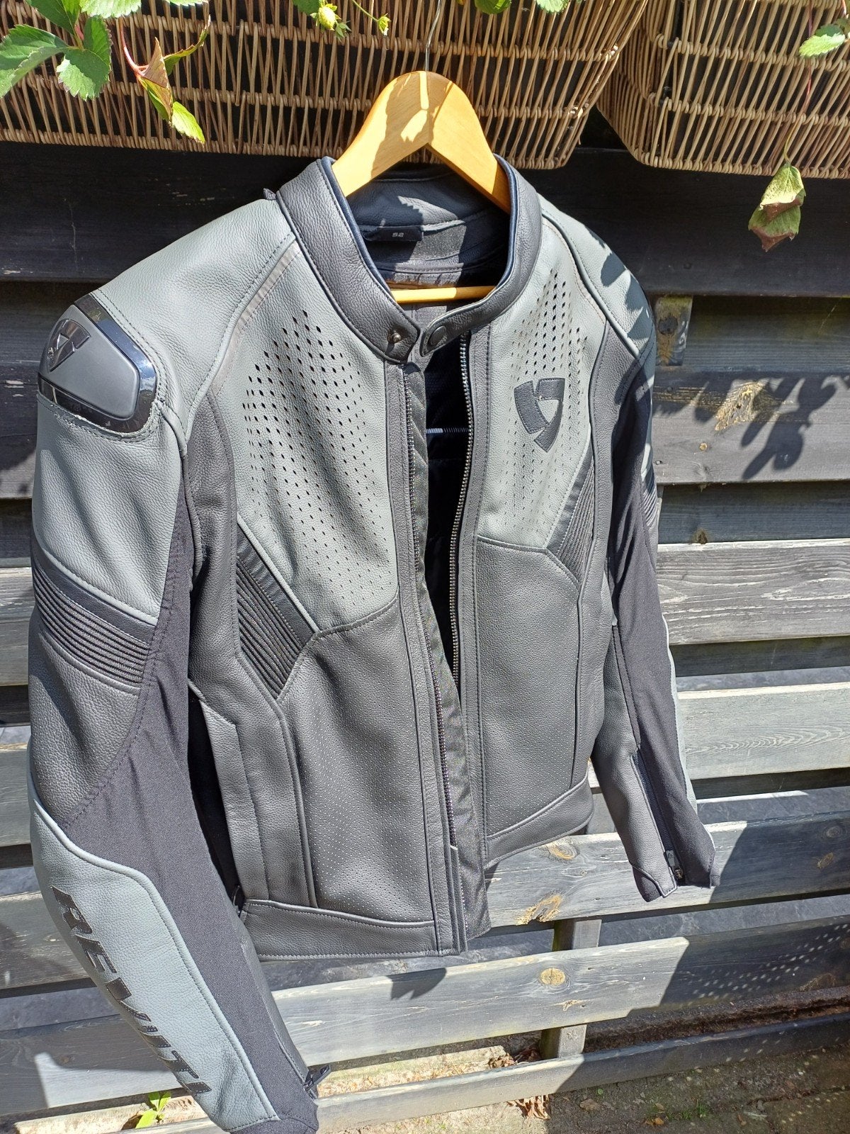 Leren motorjas REV'IT Matador 52, Motoren, Kleding | Motorkleding, Heren, Jas | leer, Revit!, Ophalen of Verzenden