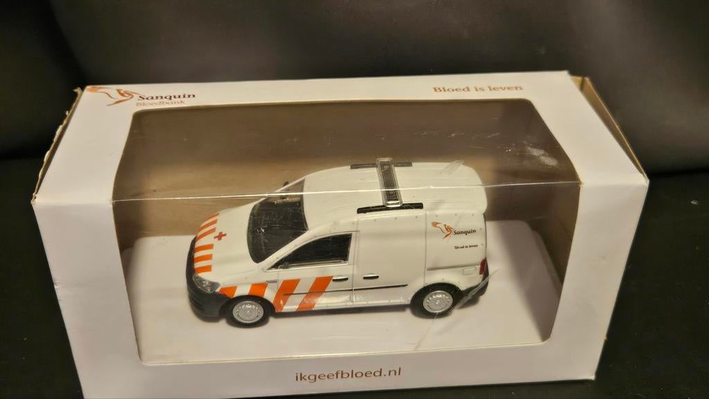 Tematoys vw caddy bloedbank, Ophalen of Verzenden, Zo goed als nieuw, Auto, Overige merken