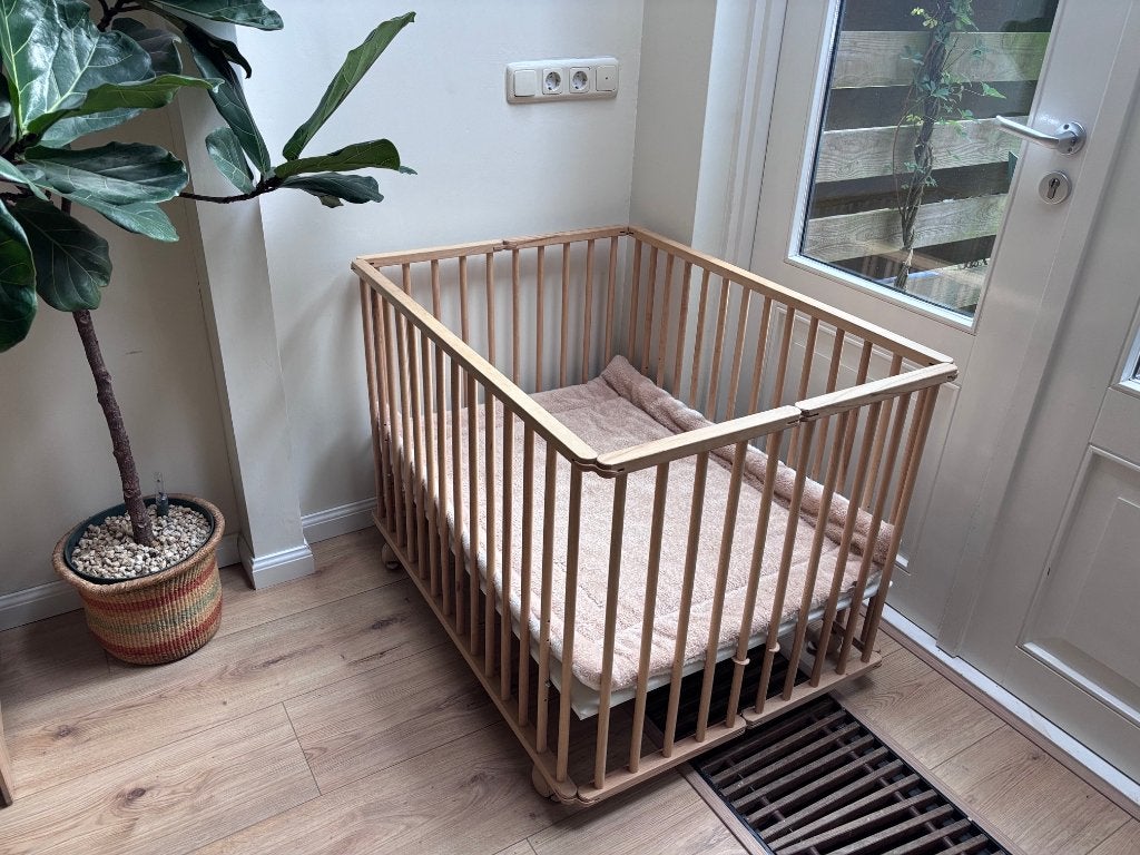 Babybox Petite Amelie, Kinderen en Baby's, Boxen, Ophalen, Gebruikt, Rechthoekig, In hoogte verstelbaar