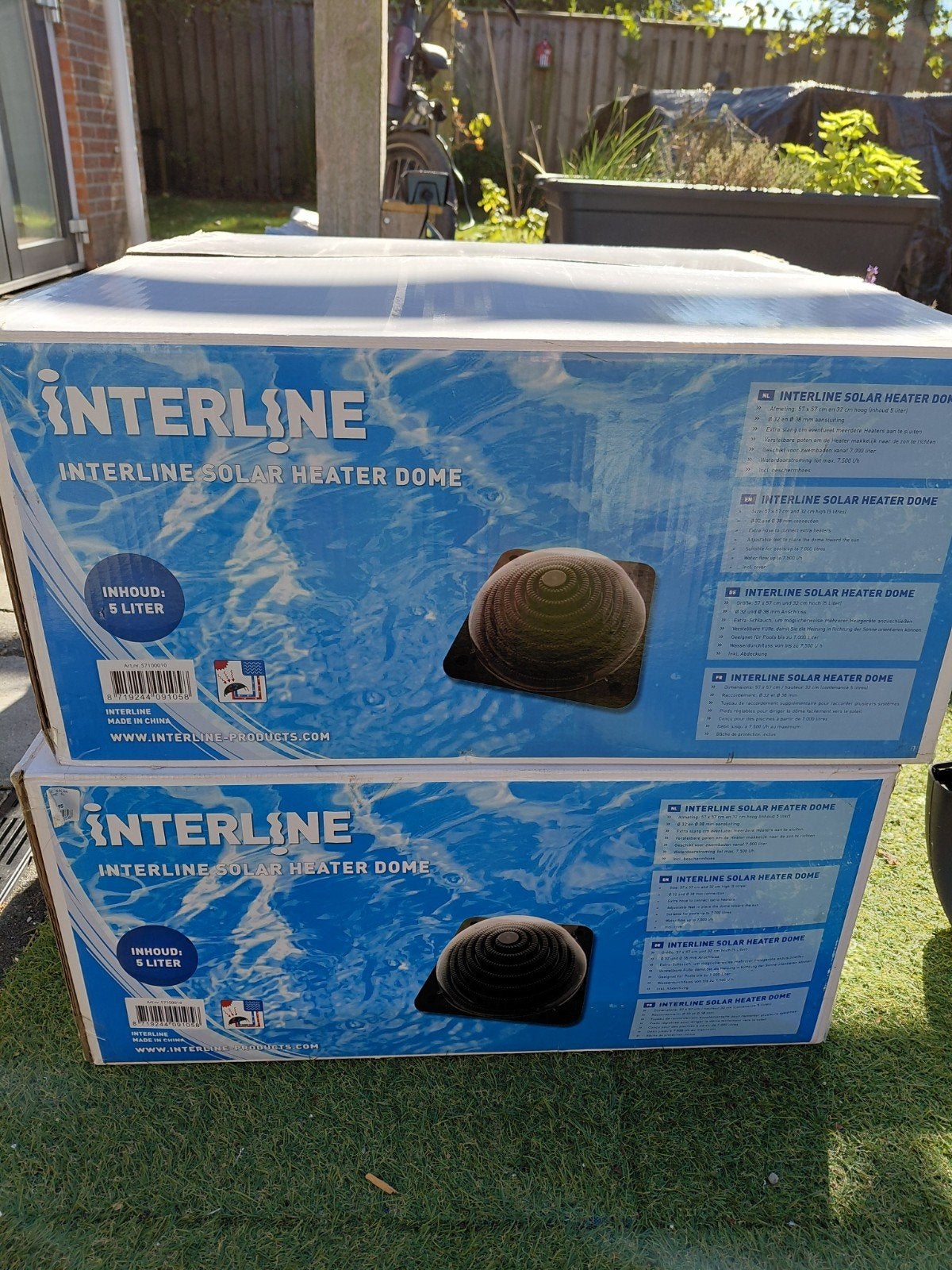 Interline Solar Heater Dome - Zwembadverwarming, Ophalen, Zo goed als nieuw, Verwarming