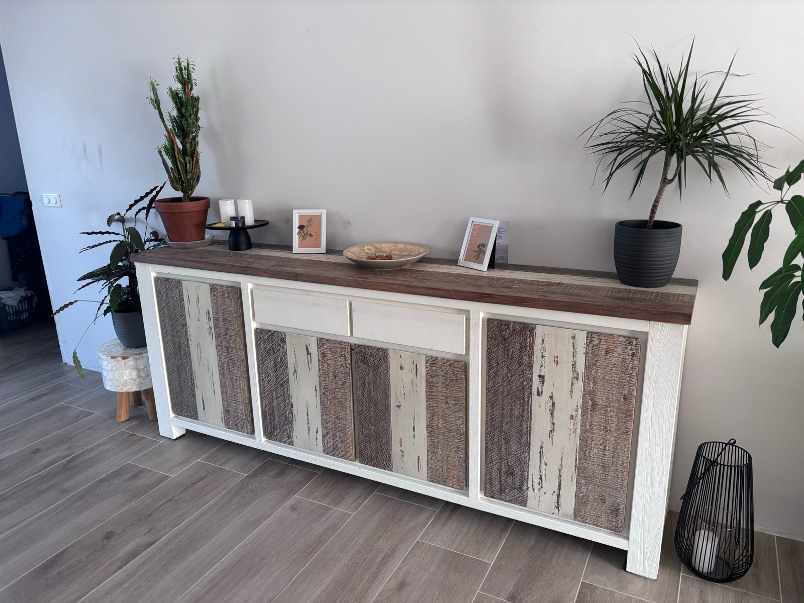 Mooi dressoir van Pronto Wonen - 240x45x96 cm, Ophalen, Gebruikt, 200 cm of meer, 25 tot 50 cm