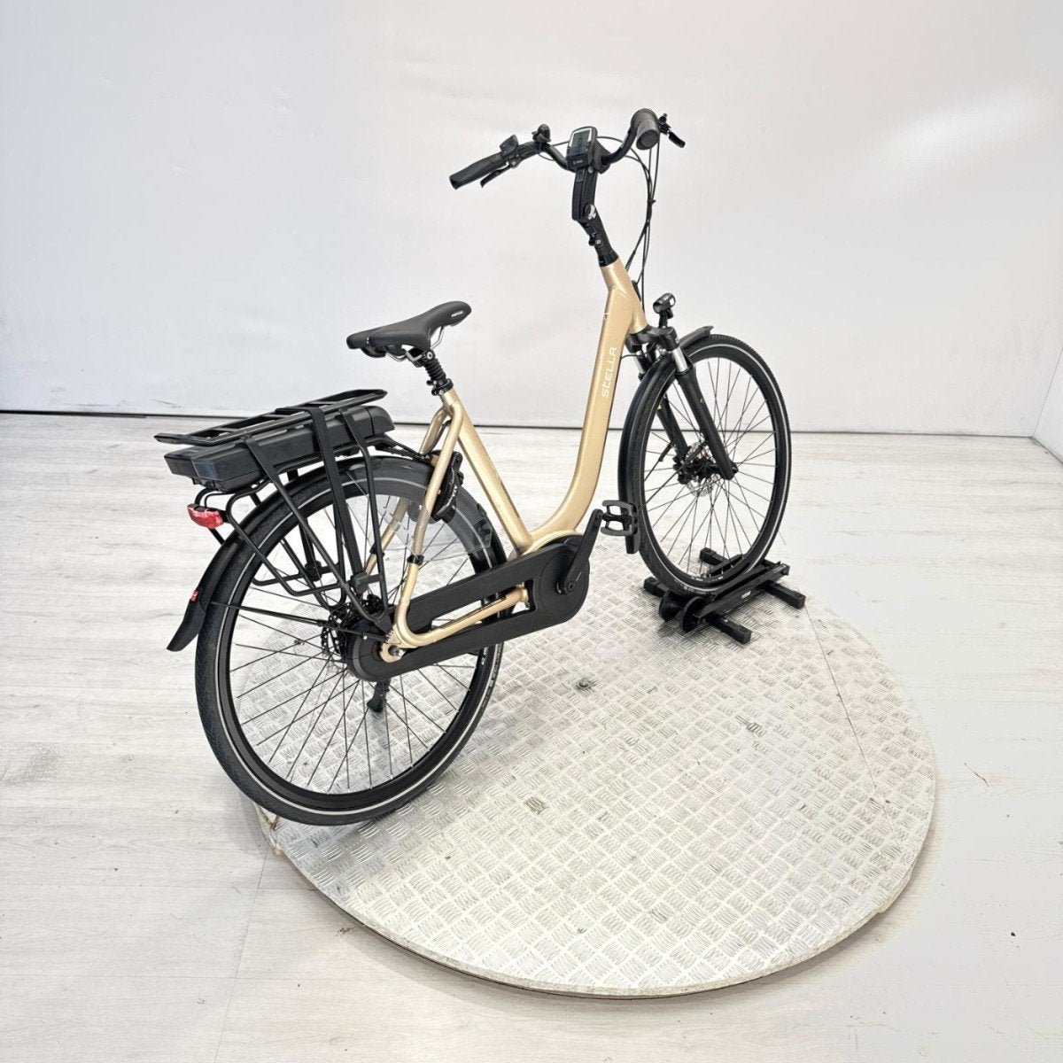 Stella Livorno | 1.360 km | 400WH Dames goud/geel 54cm, Gebruikt, -, -, 51 tot 55 cm