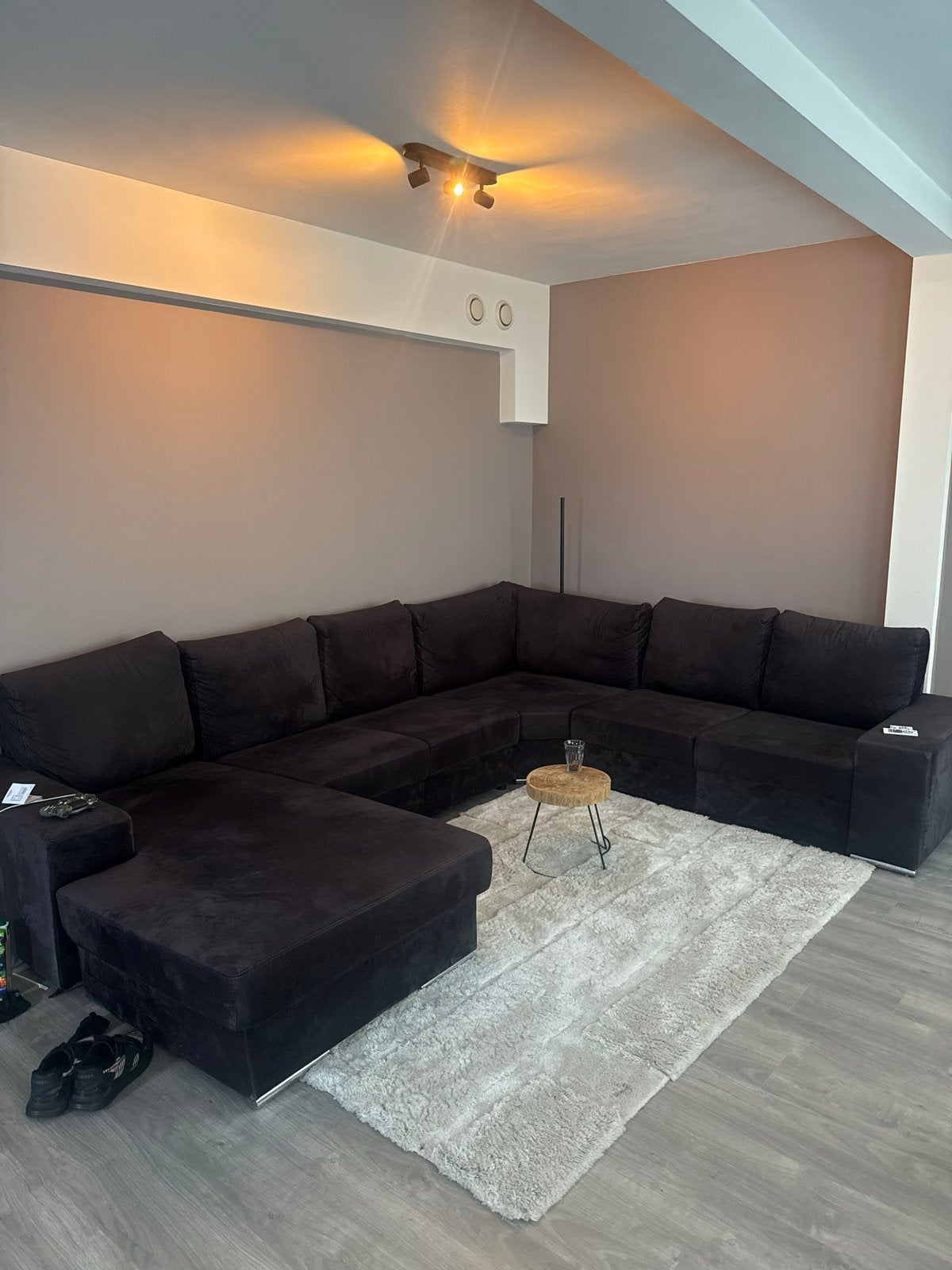 Ruime U-bank - Zo goed als nieuw, geen vlekken!, Huis en Inrichting, Banken | Bankstellen, 100 tot 125 cm, Hoekbank, 300 cm of meer