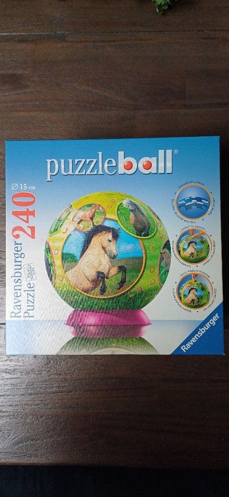 Ravensburger puzzel ball, Ophalen, Minder dan 500 stukjes, Zo goed als nieuw, Rubik's of 3D-puzzel