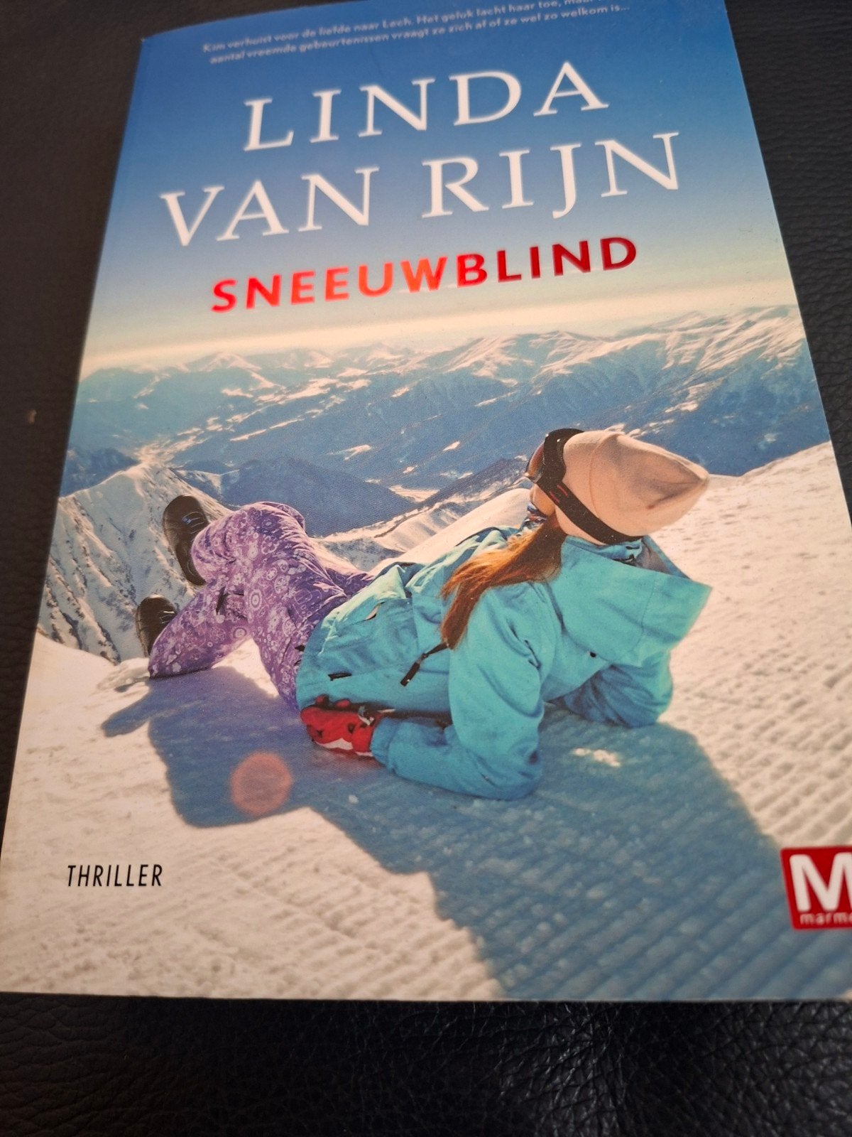 Linda van Rijn - Sneeuwblind, Boeken, Ophalen of Verzenden, Zo goed als nieuw
