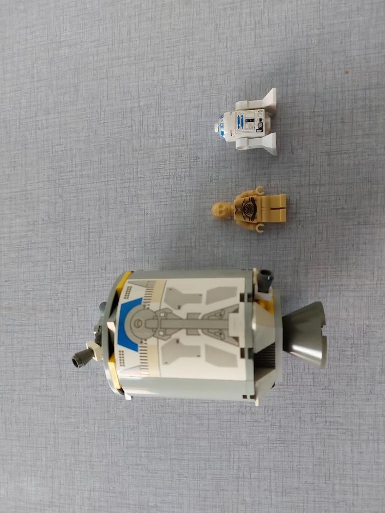 LEGO Star Wars 7106 Droid Escape met C-3PO en R2-D2, Ophalen of Verzenden, Gebruikt, Complete set, Lego