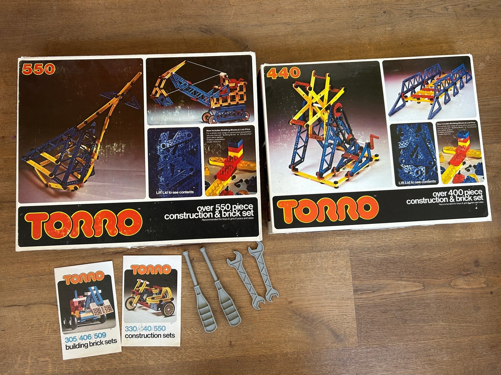 Zeldzame Vintage Torro Constructie (Set 440 & 550) jaren '70, Ophalen of Verzenden, Zo goed als nieuw, Spel