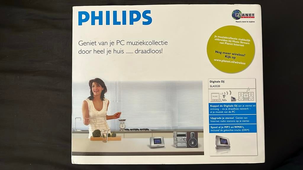 Philip Digitale DJ SLA5520, Ophalen of Verzenden, Zo goed als nieuw, Overige merken
