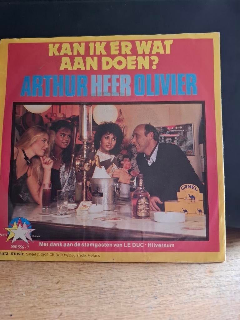 Arthur Heer Olivier - Kan ik er wat aan doen? Single, Gebruikt, 7 inch, Single, Ophalen of Verzenden