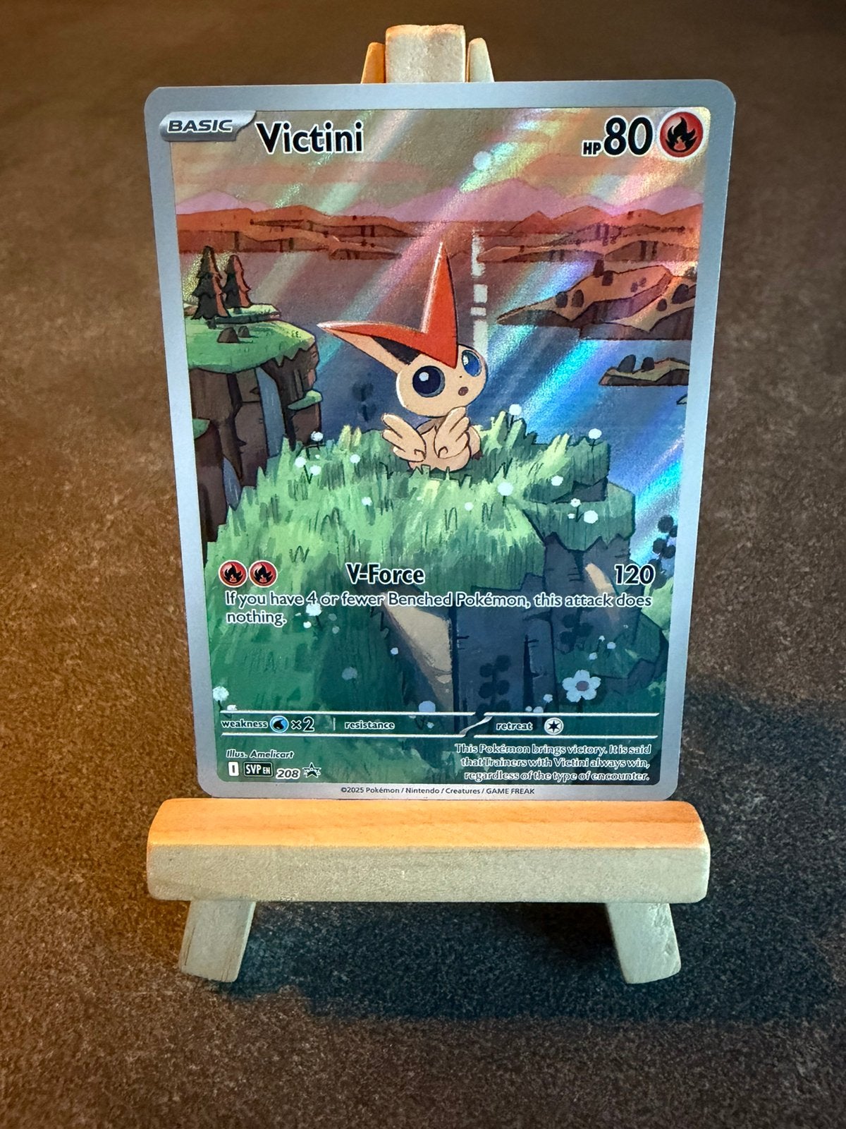 Victini Pokémon Promo svp 208, Ophalen, Zo goed als nieuw