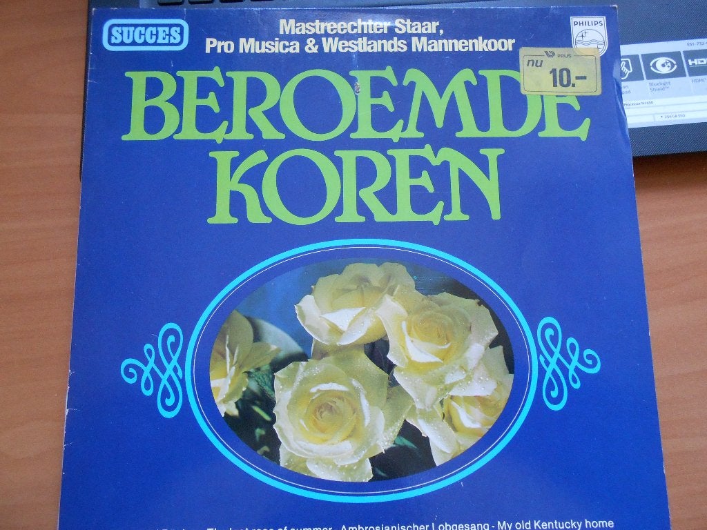 LP Beroemde Koren met o.a. Mastreechter Staar, Ophalen of Verzenden, Gebruikt, 12 inch, Religie en Gospel