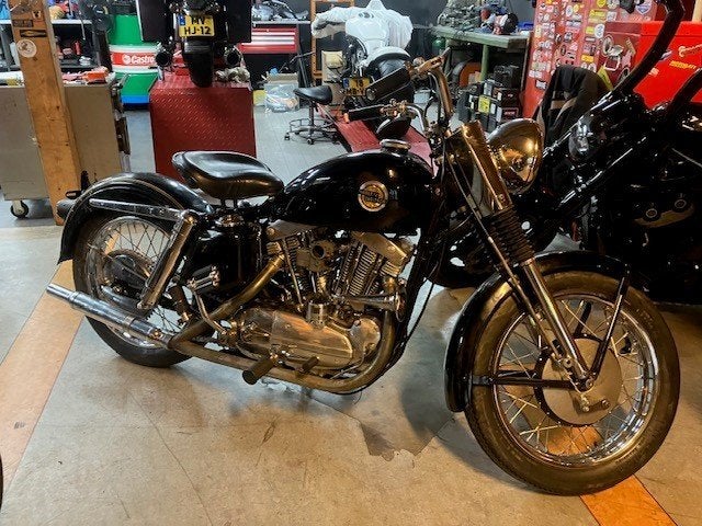 Harley Davidson 1957 XL Sportster, Motoren, HD straat, 2 cilinders, Gebruikt, 900 cc